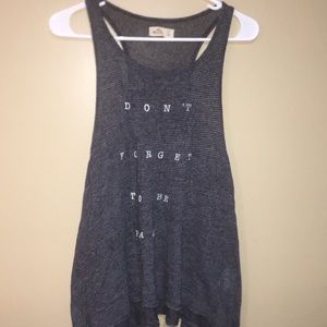 Blue Hollister Tank Top
